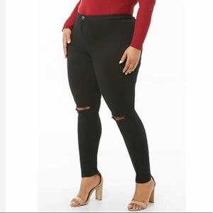 Plus size jeans